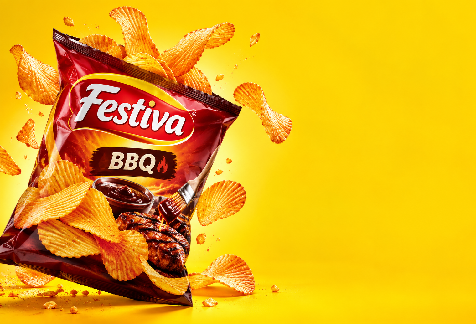 CHIPS FESTIVA HOT SPICY 160G